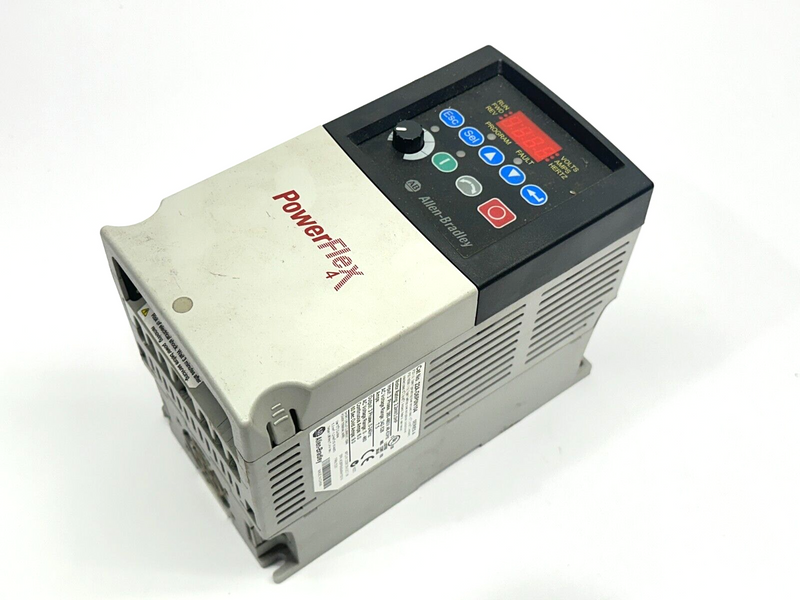 Allen Bradley 22A-D6P0N104 Ser A PowerFlex 4 AC Drive 3HP 2.2kW 3PH - Maverick Industrial Sales