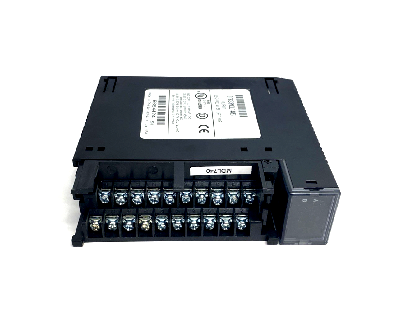 IC693MDL740G | GE Fanuc Output Module 12/24VDC 0.5A 16PT POS MISSING COVER DOOR - Used - Maverick Industrial Sales