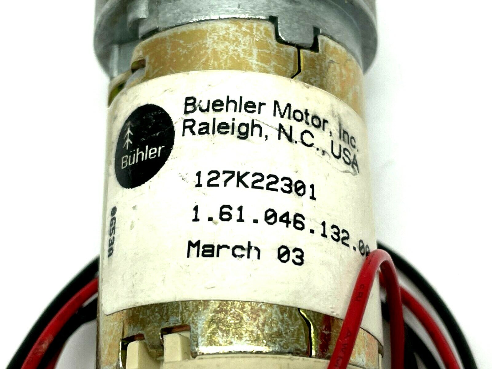 127K22301 | Buhler Gear Motor 1.61.046.132.00 - Used - Maverick Industrial Sales