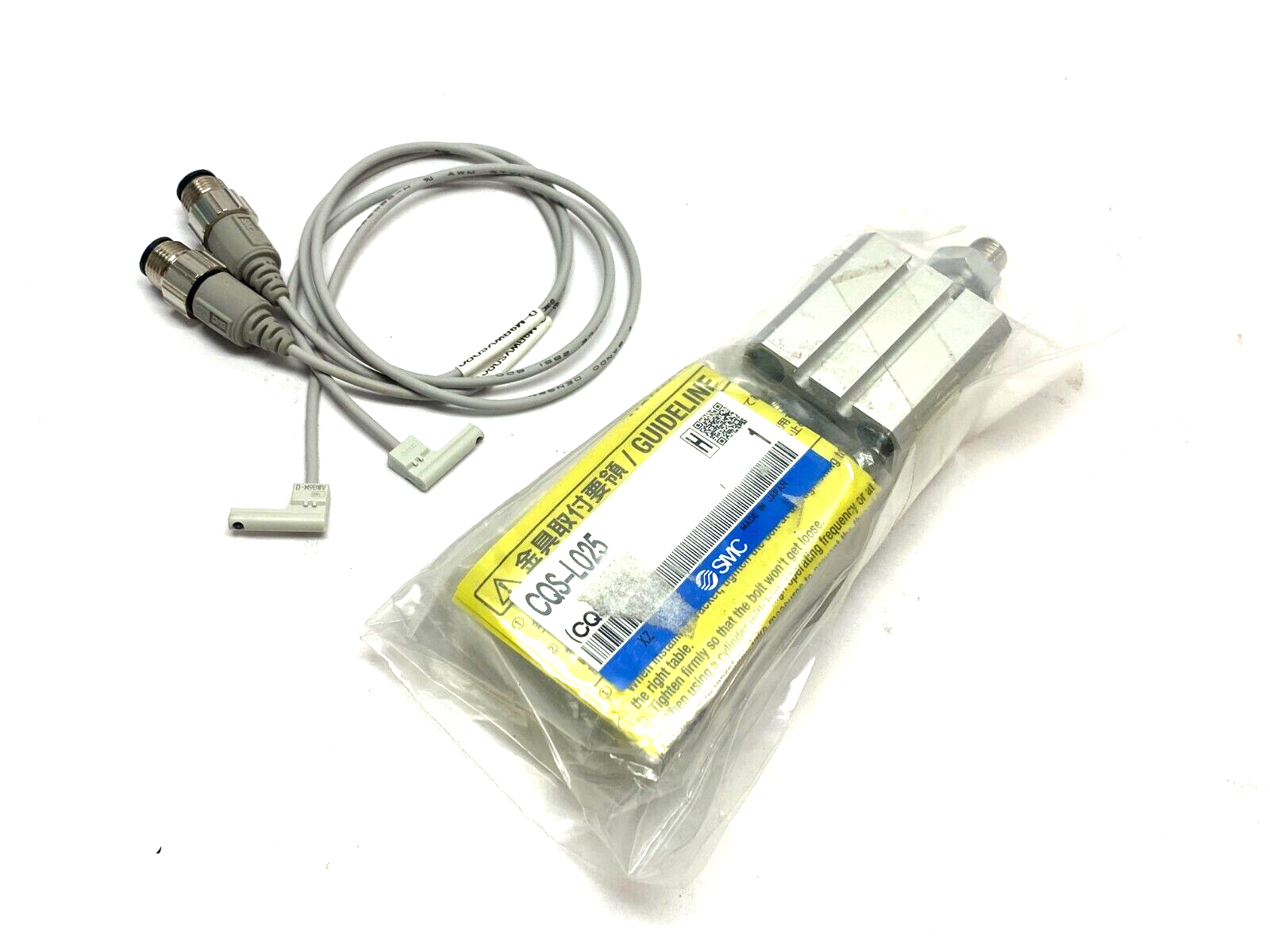 SMC CDQSL25-10DM-M9BWVSDPC Compact Pneumatic Cylinder, Brackets & Auto Switches - Maverick Industrial Sales