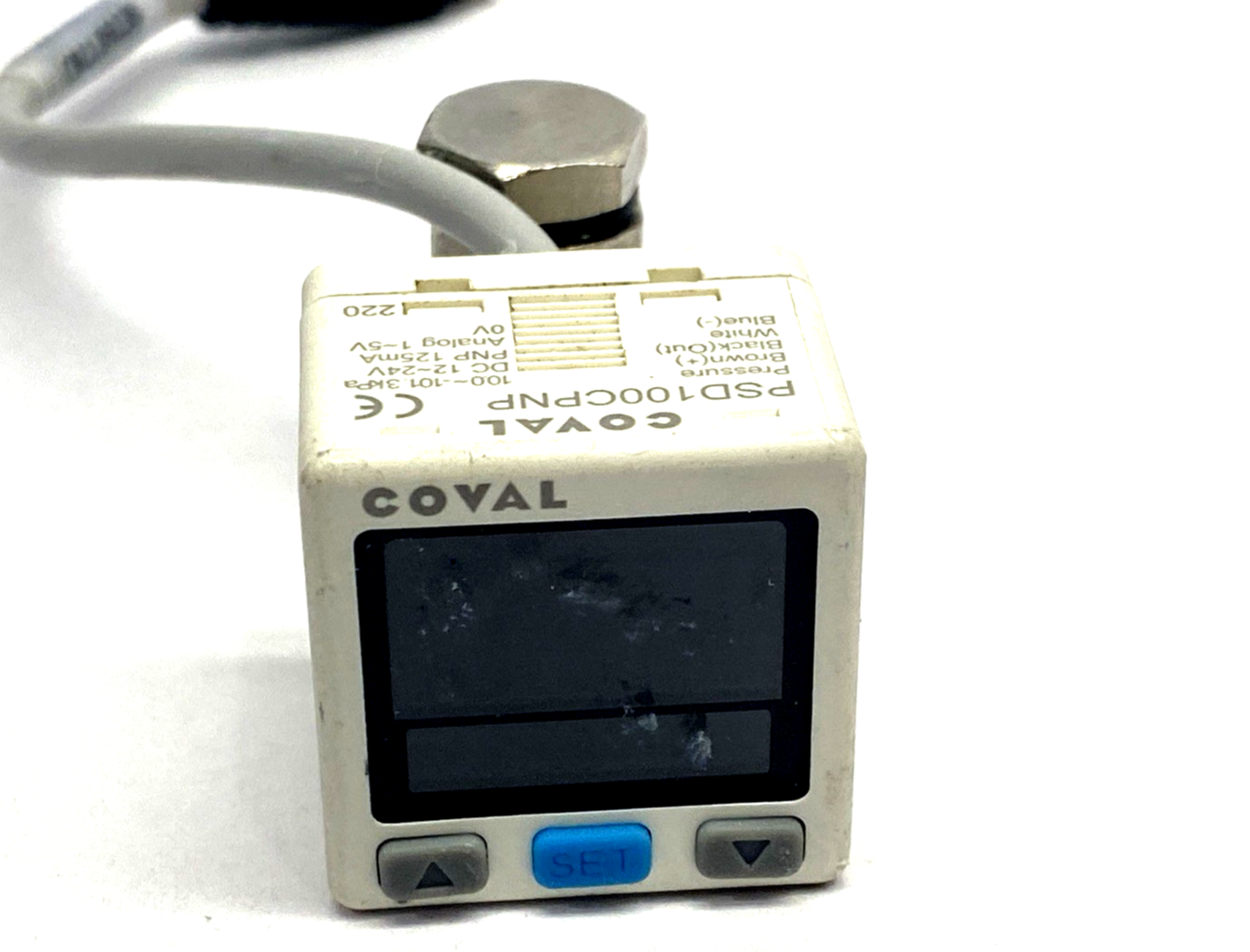 PSD100CPNP | Coval Electronic Vacuum Pressure Switch 12-24VDC - Used - Maverick Industrial Sales