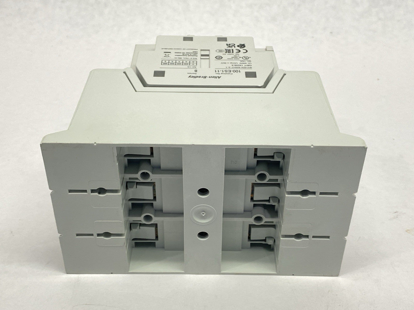 100-E146KJ11 | Allen Bradley IEC Contactor 3-Phase 146A 24-60VAC 20-60VDC - New – Open Box - Maverick Industrial Sales