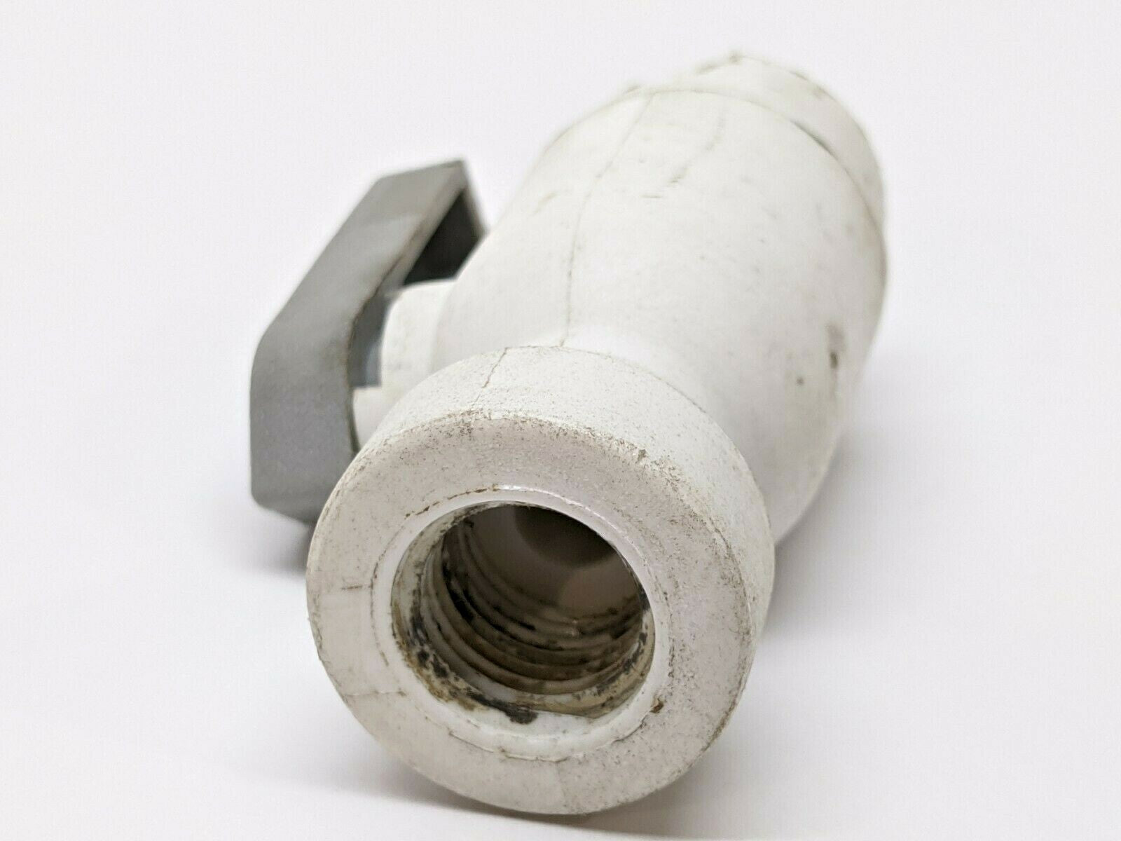 Parker Polypropylene Ball Valve 3/8” Push-To-Connect To 1/2-20 Female LOT OF 6 - Maverick Industrial Sales