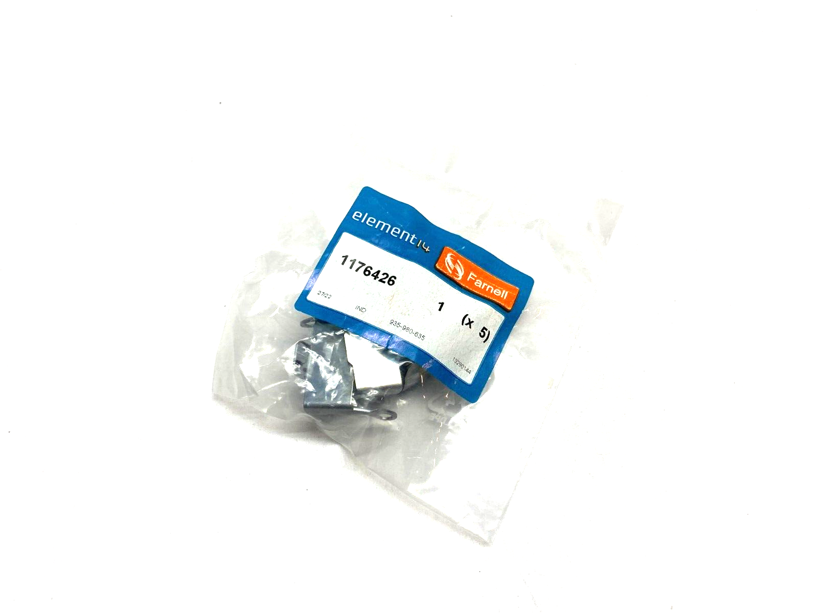 Farnell Element14 1176426 Metal Hinge Cover PKG OF 5 - Maverick Industrial Sales