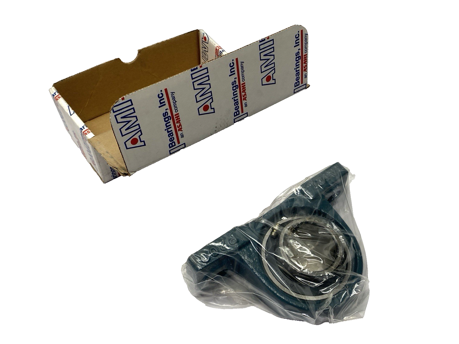 UCP209 | AMI Pillow Block Bearing Wide Set Screw Iron Housing 45mm Shaft - New – Open box - Maverick Industrial Sales