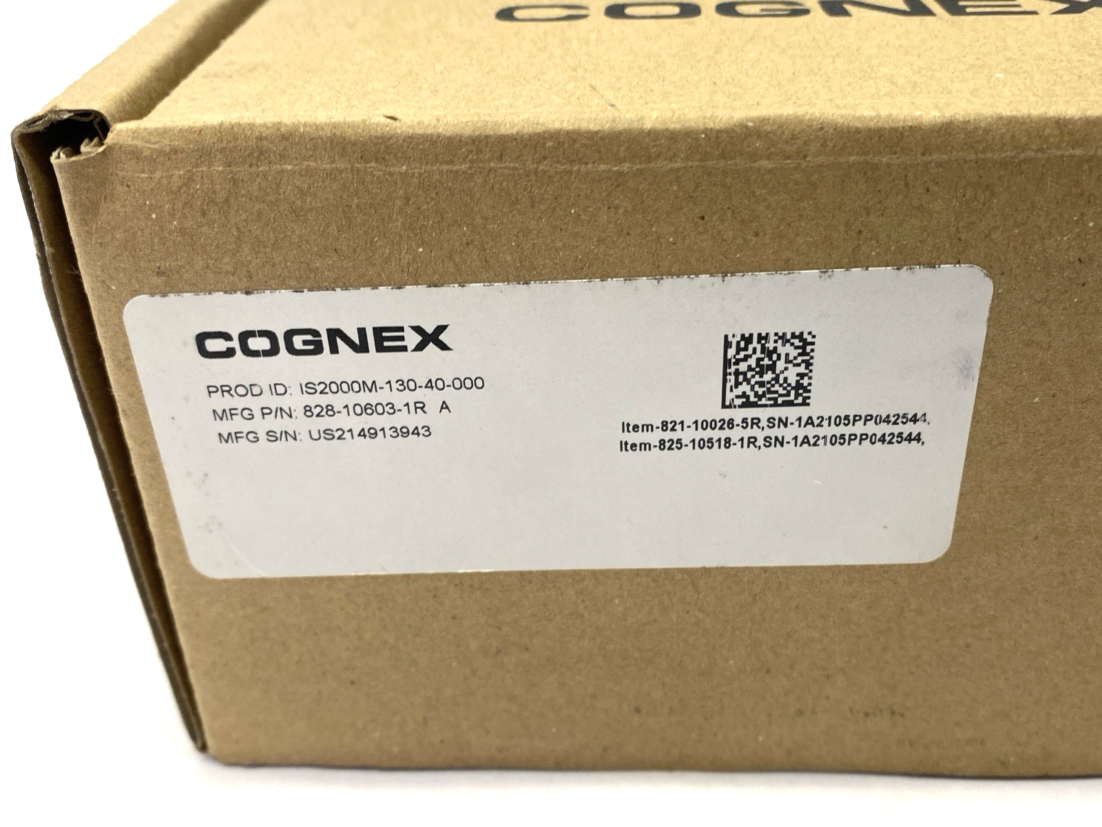 Cognex 828-10603-1R Fixed Mount Vision Sensor In‑Sight 2000 Series - Maverick Industrial Sales