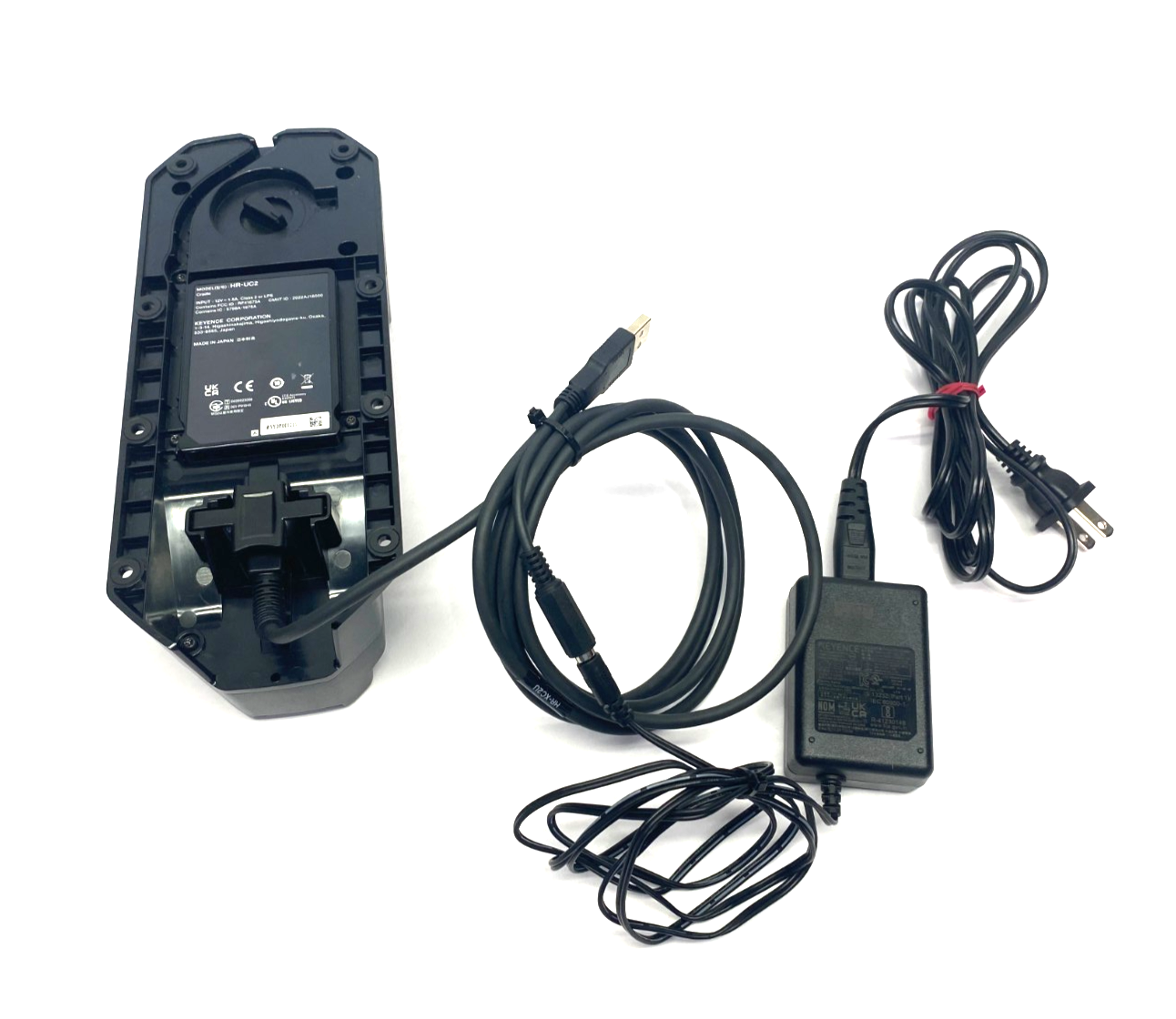 Keyence HR-UC2 Rugged Industrial Handheld Code Reader, Wireless Models Cradle - Maverick Industrial Sales