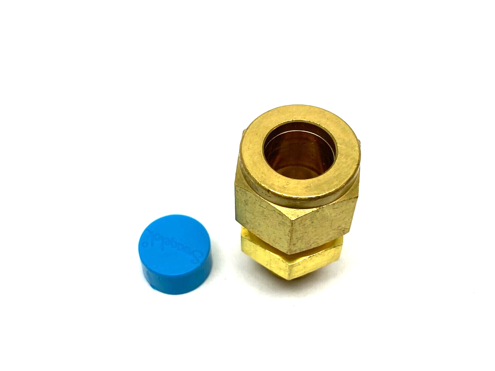 Swagelok Brass Compression Fitting O-Ring Seal 1/2" OD Tube to 9/16-18 Thread - Maverick Industrial Sales