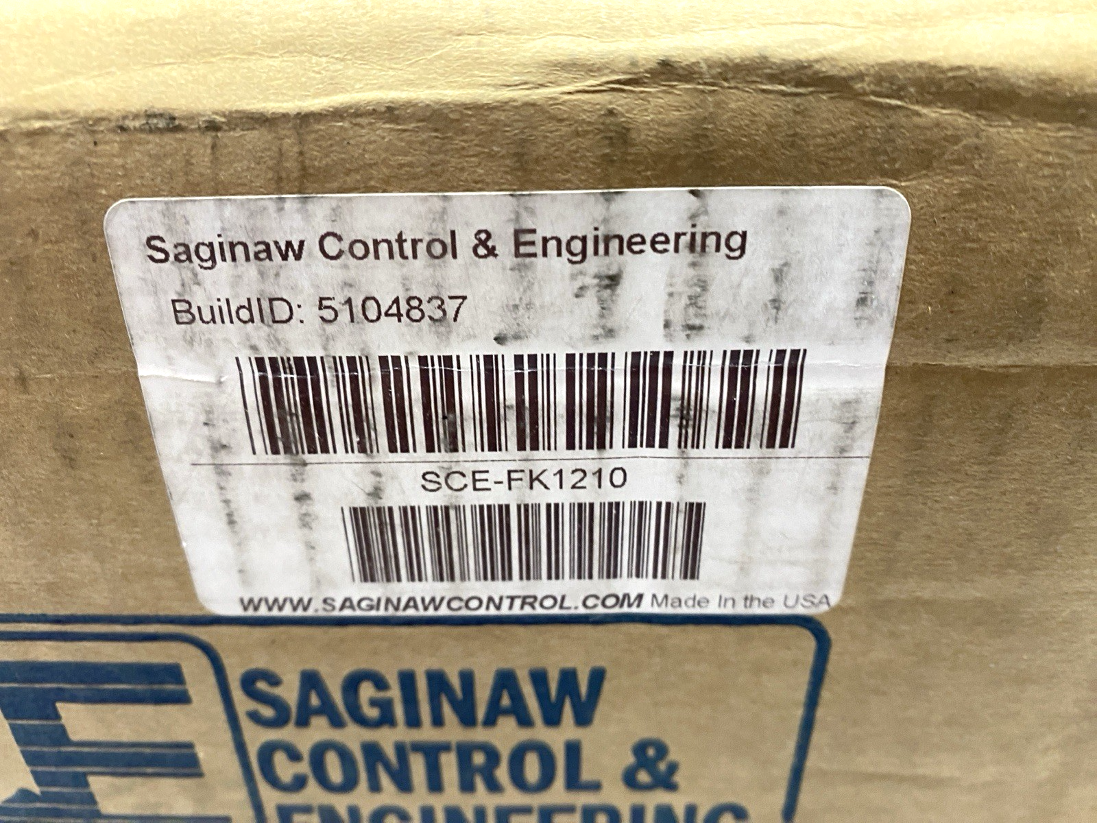 Saginaw Control & Engineering SCE-FK1210 Enclosure Foot/Stand Kit 10" Steel - Maverick Industrial Sales