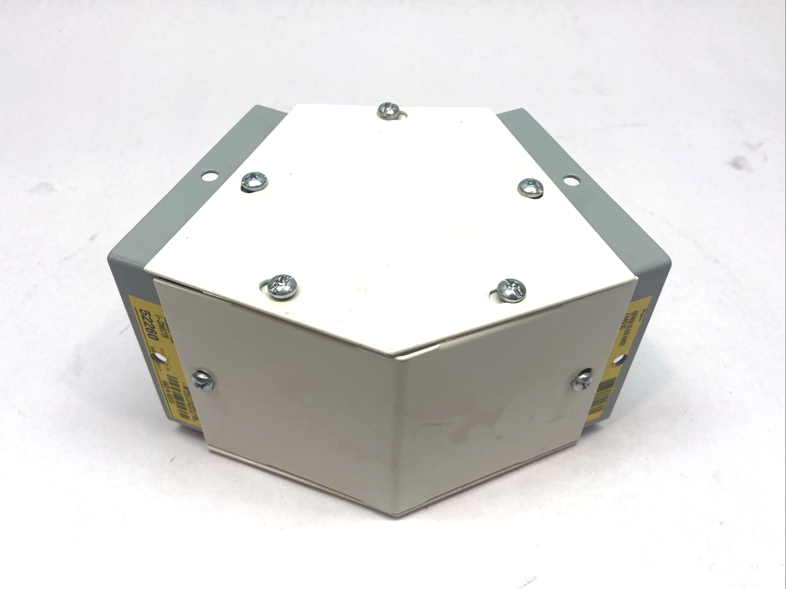 Hoffman F44G45E Elbow Wireway 45° 4" x 4" Steel White w/ 2x F44GUC - Maverick Industrial Sales