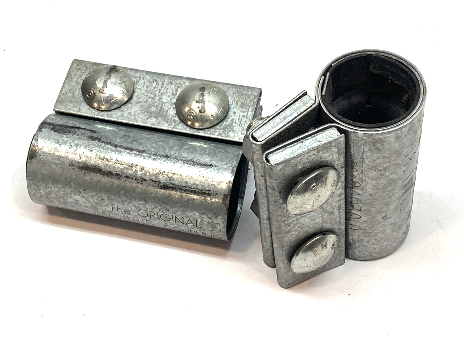 1-1/2-2C-OD | Morris Compression Coupling 2‑Bolt LOT OF 2 - Used - Maverick Industrial Sales
