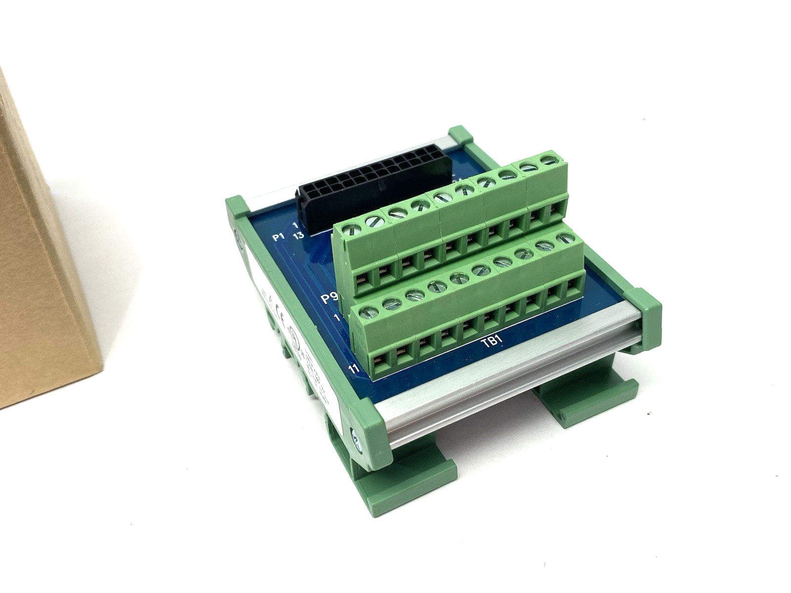 Automation Direct ZL-RTB20 ZIPLink Feedthrough Module, 20-pole, DIN rail mount - Maverick Industrial Sales