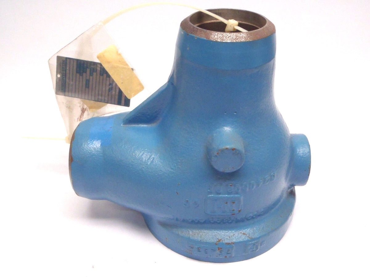 101851D2103MDF | Hammel Dahl F/3 In Angle Valve w/ SCH 80 Butt Weld Ends - New – Open box - Maverick Industrial Sales