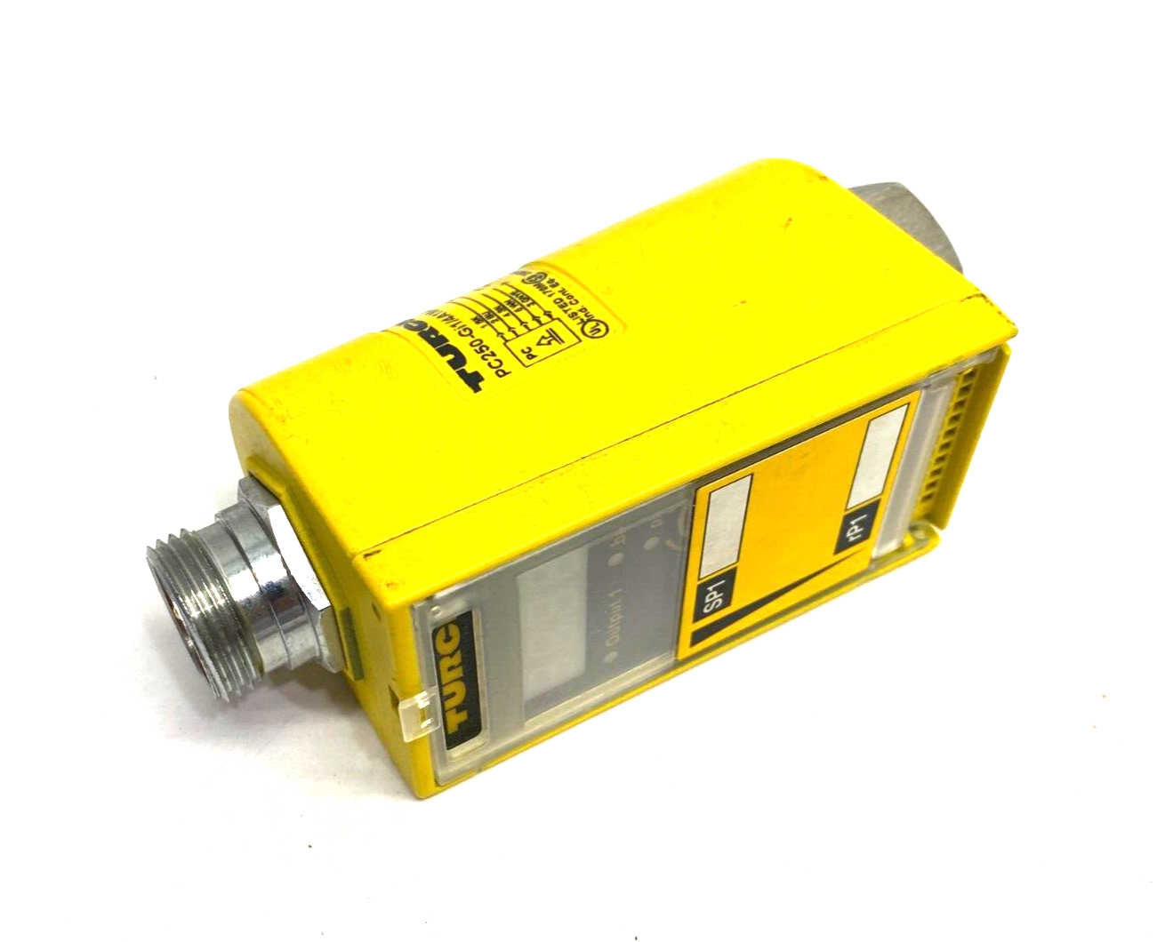Turck PC250-Gi1/4A1M-ARX-B1151 Pressure Sensor with Relay Output 6831075 - Maverick Industrial Sales