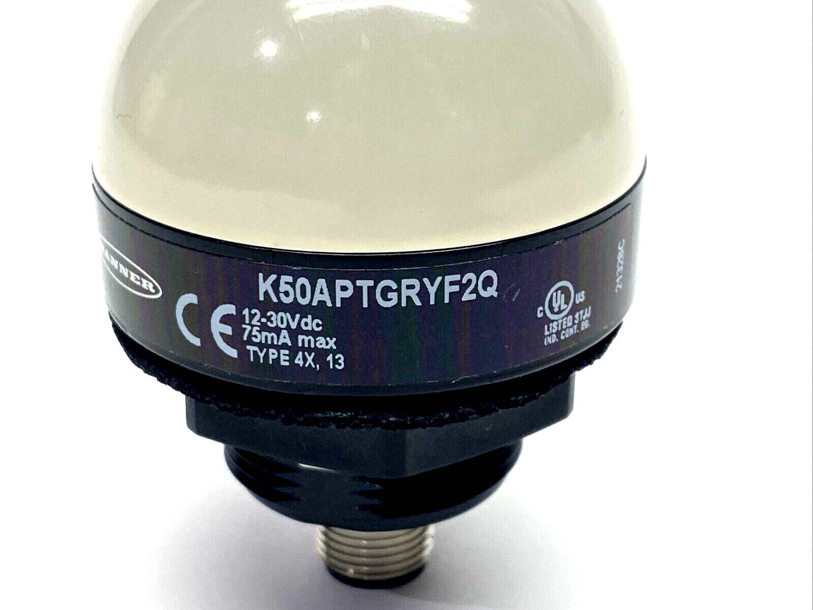 K50APTGRYF2Q, 26505 | Banner K50APTGRYF2Q 3-Input Color Touch Sensor 50mm Multipurp. M12 8-Pin 26505 - New – Open box - Maverick Industrial Sales
