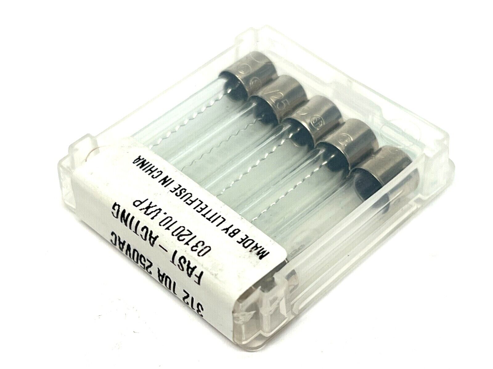 Littlefuse 312010.VXP Fast Acting Fuse 8A 250V 5 PACK - Maverick Industrial Sales