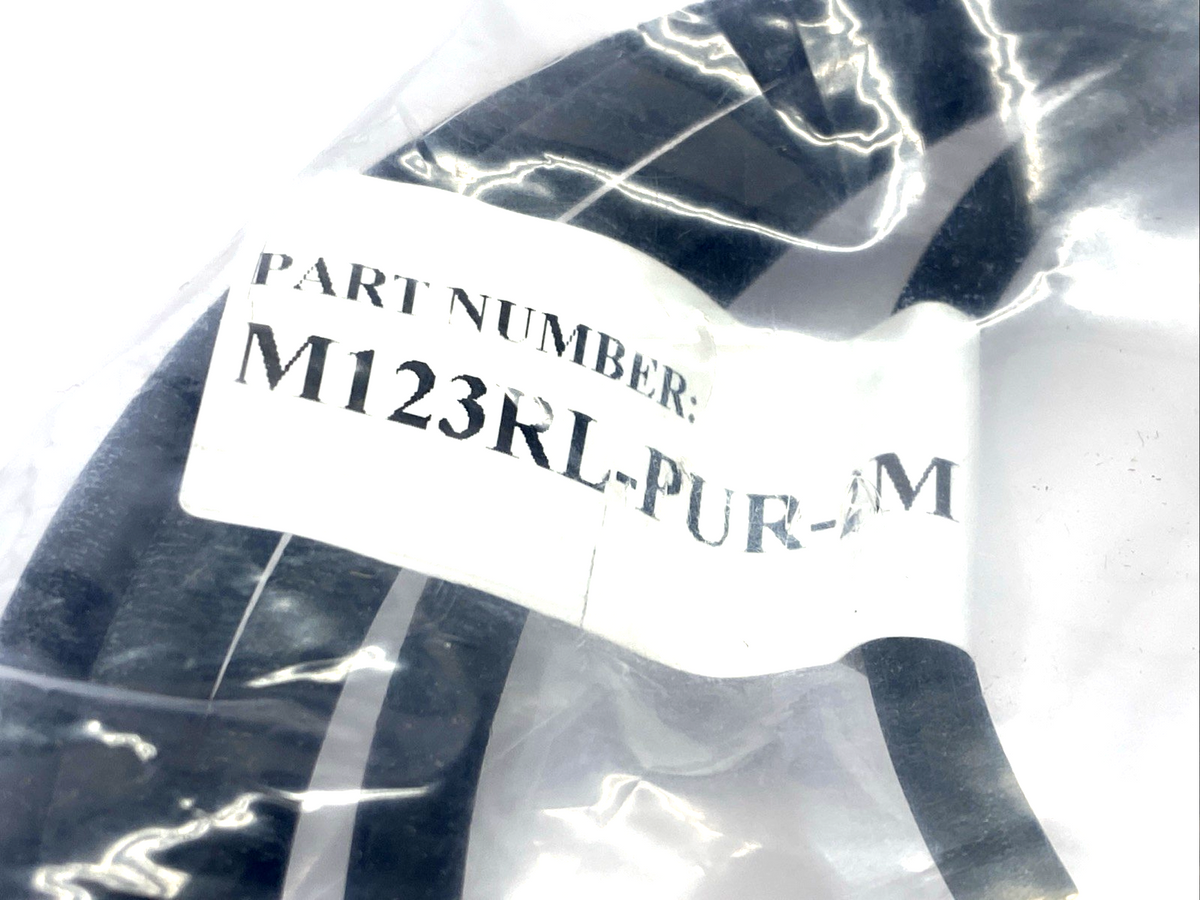 M123RL-PUR-2M | Adsens Tech Cordset 3-Pin Female Angle M12 2m - New - Maverick Industrial Sales