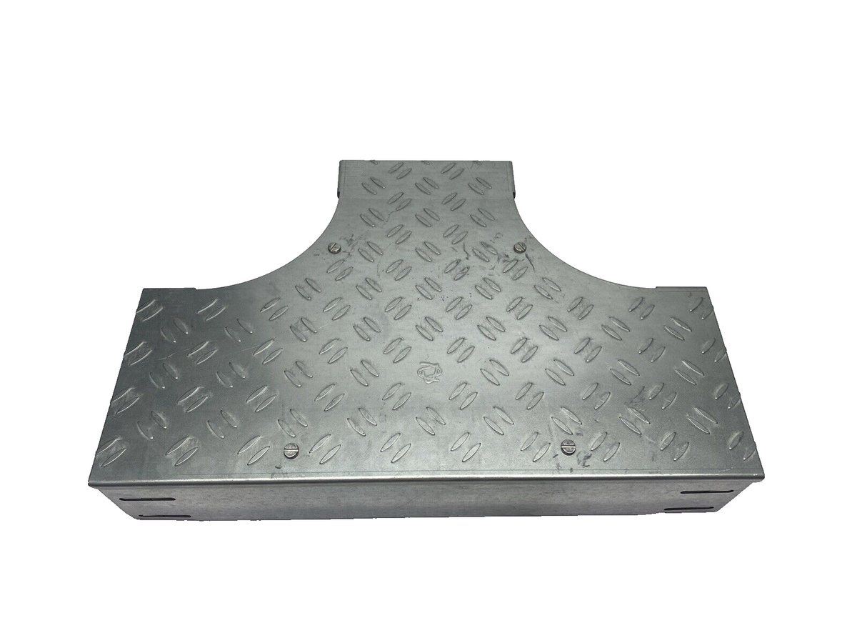 Niedax RTSS 110.200 Cable Tray System T-Piece & RTSDVRS 200-2.0 S Antislip Cover - Maverick Industrial Sales