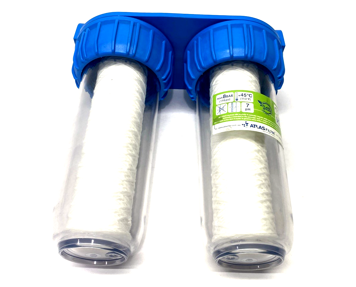TOOLTEMP De0000002 Cold Water Filter 10 Micron & 5 Micron Dual Element L815 - Maverick Industrial Sales