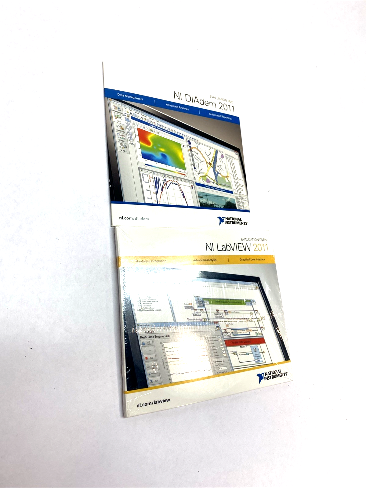 National Instruments NI DIAdem/LabVIEW 2011 Evaluation DVDs - Maverick Industrial Sales