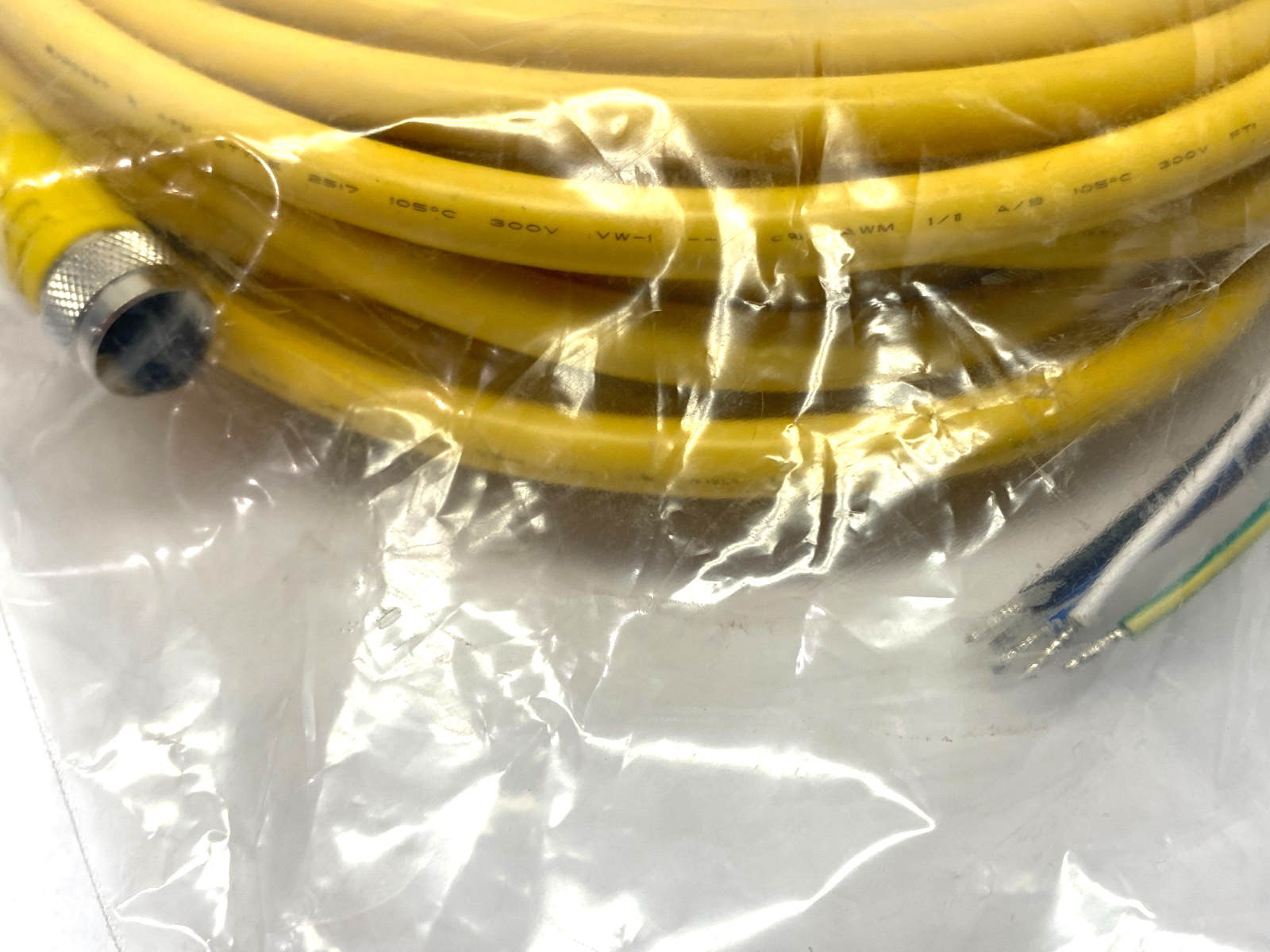 IVSL-5PM12-10 | Cognex Rev. 01 External Lighting Connector Cable M12 10m 185-1090R - New - Maverick Industrial Sales