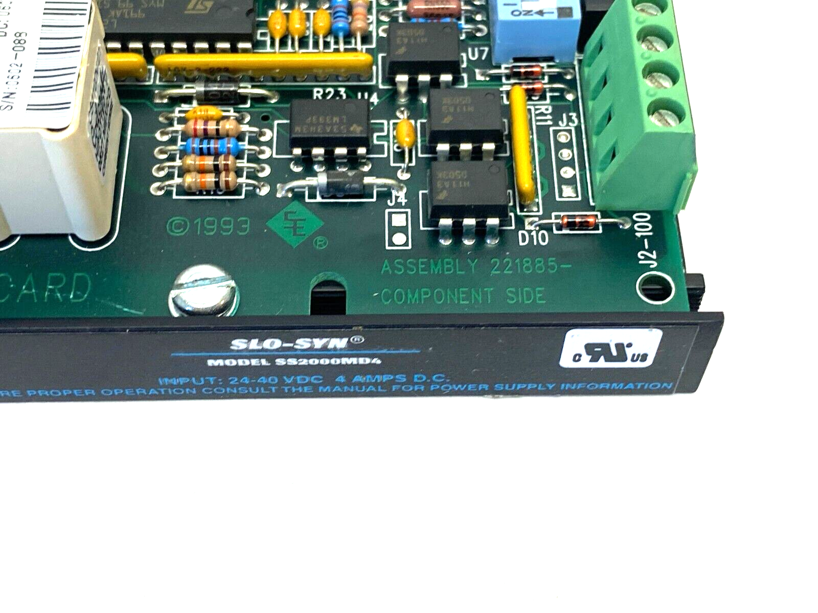 Superior Electric SS2000MD4 SLO-SYN Programmable Step Motor Controller 24~40VDC - Maverick Industrial Sales