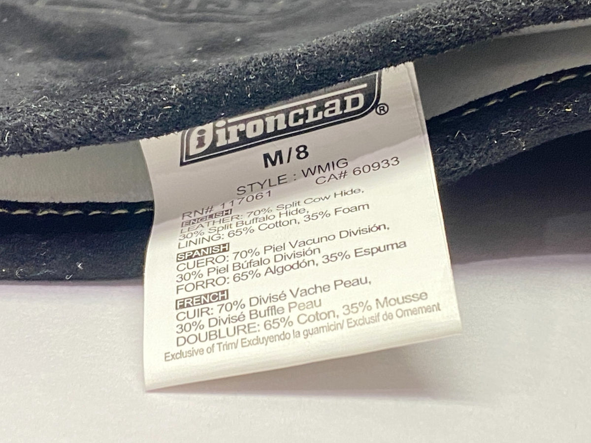 Ironclad WMIG-03-M Mig Welding Gloves Cowhide Medium - Maverick Industrial Sales