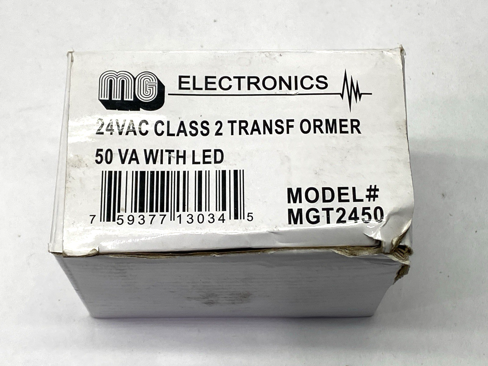 MG Electronics MGT2450 Transformer Class 2 24VAC - Maverick Industrial Sales