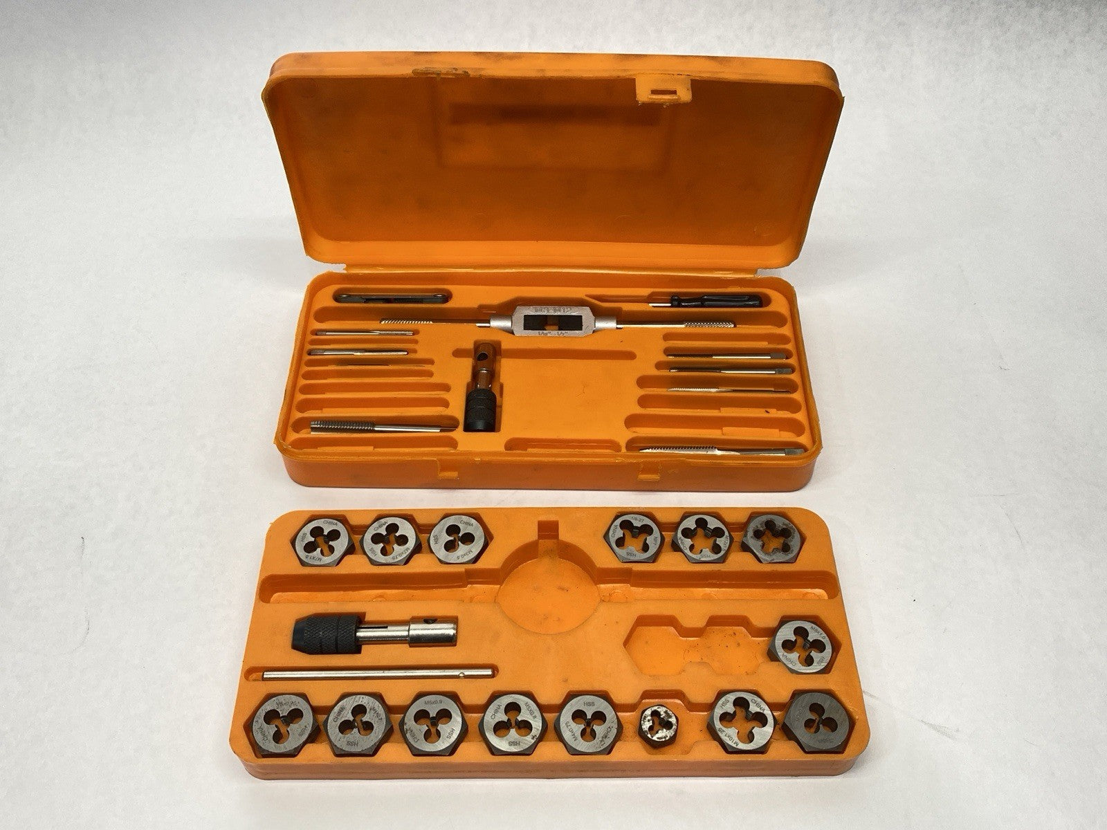 1011-0005 Tap & Die Set 3mm-12mm MISSING PARTS - Maverick Industrial Sales