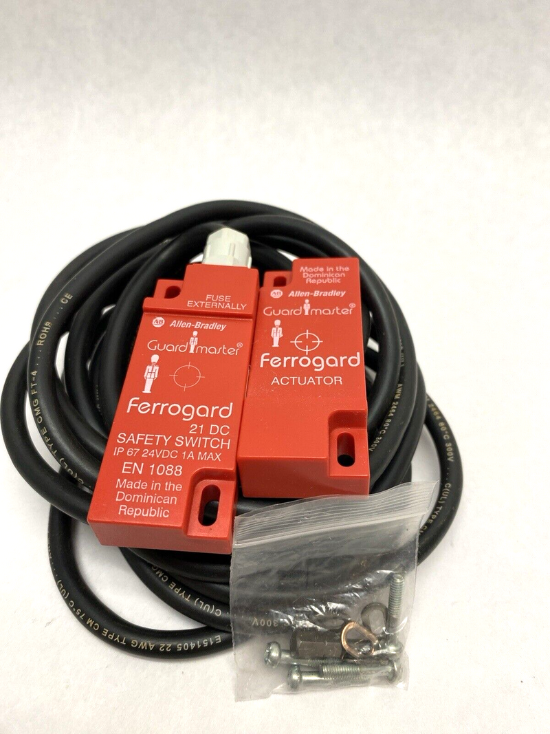 Allen Bradley Guardmaster 440N-G02077 FerroGard FRS21 Magnetic Actuator Switch - Maverick Industrial Sales