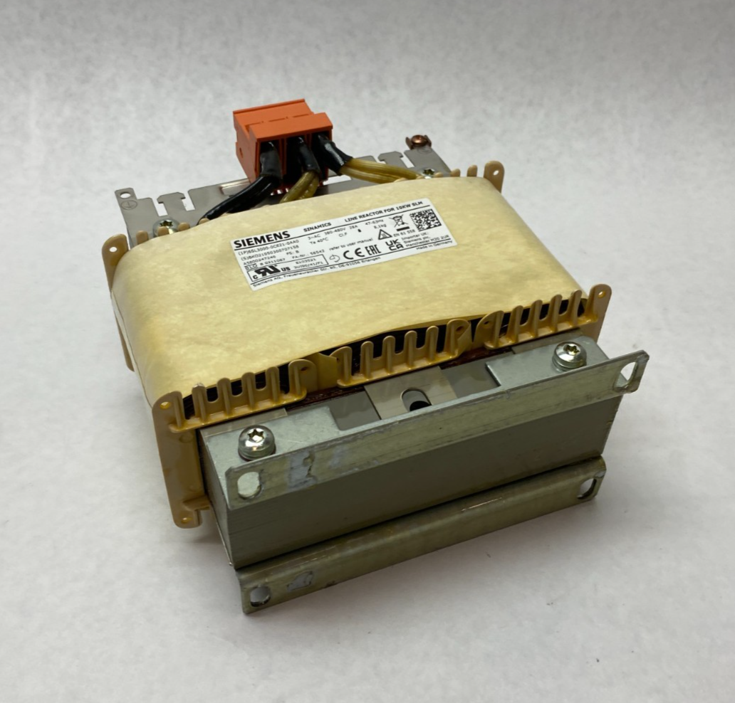 Siemens 6SL3000-0CE21-0AA0 SINAMICS Line Reactor for 10KW SLM - Maverick Industrial Sales