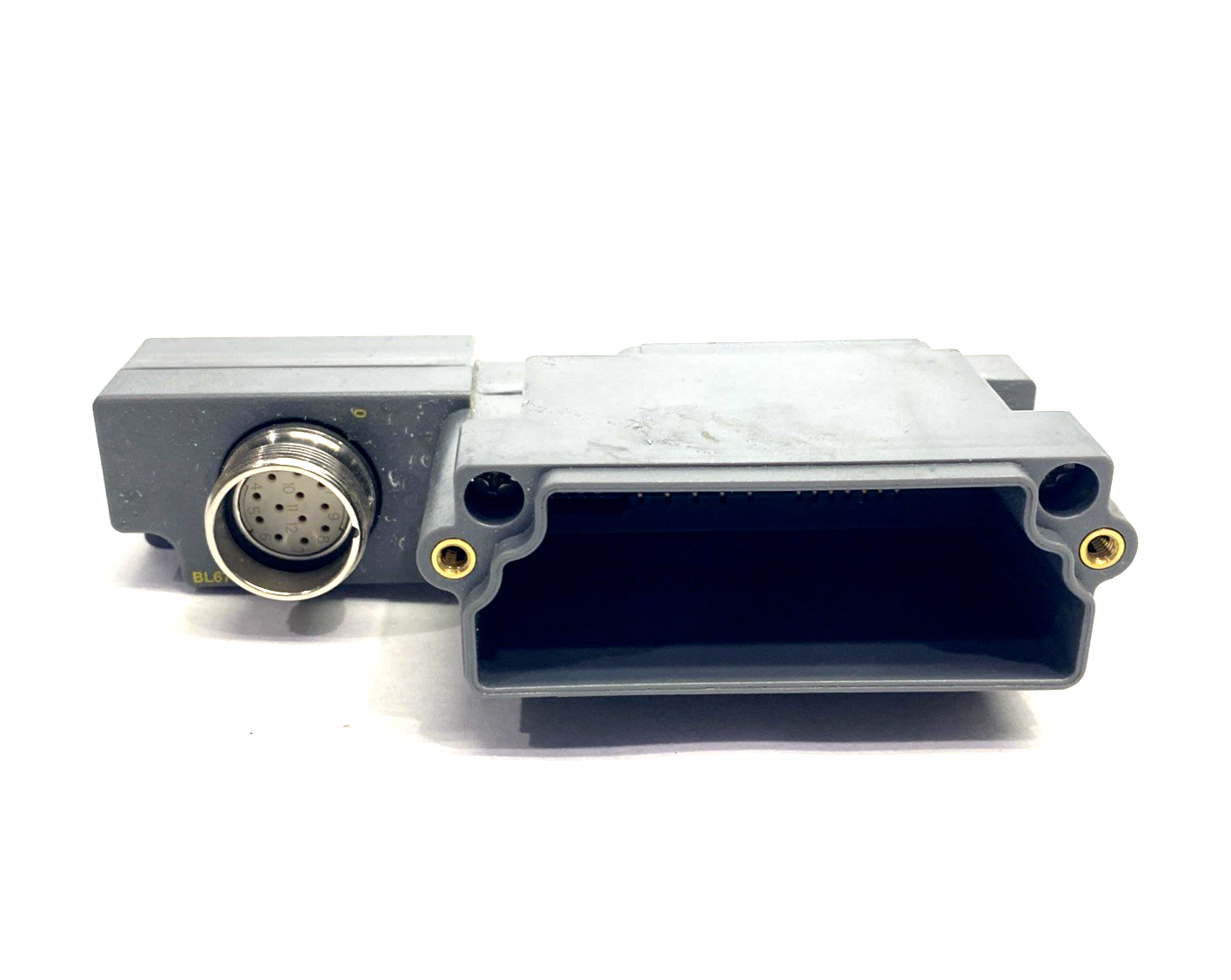 Turck BL67-B-1M23 Base Module, M23 12-Pin, 6827213 - Maverick Industrial Sales