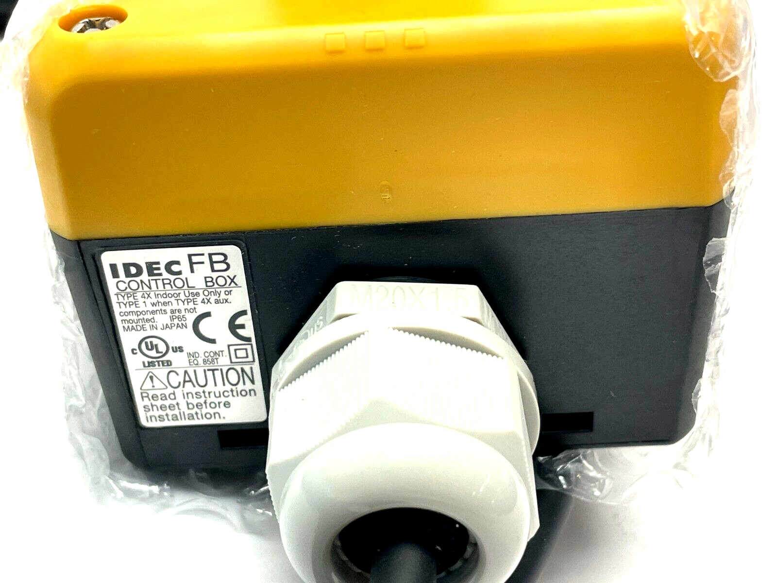 Idec FB Control Box Emergency Stop Pushbutton Type 4X - Maverick Industrial Sales