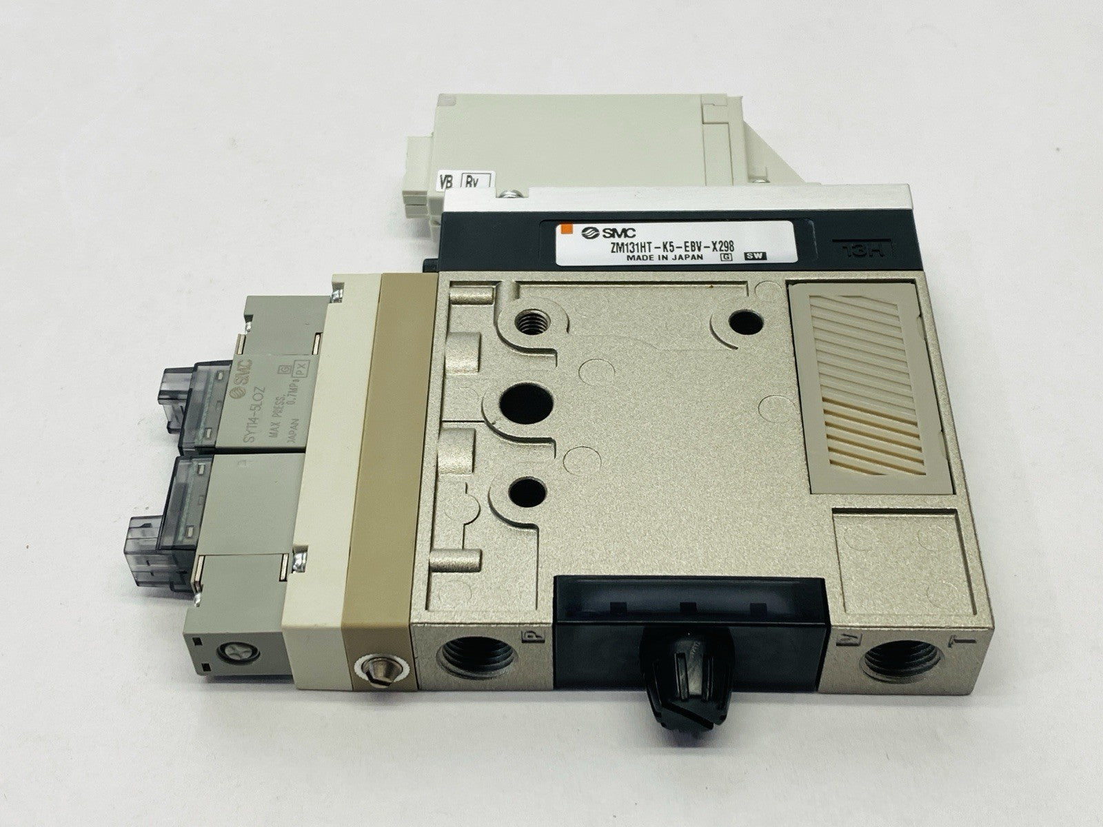 SMC ZM131HT-K5-EBV-X298 Pneumatic Vacuum Ejector w/ ZME-ZSEBVO-A - Maverick Industrial Sales