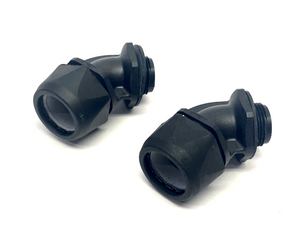 83513854 | Murrplastik  Type VW 45 Deg. Conduit Fitting 3/4" NPT M25/P21 LOT OF 2 - New – Open box
