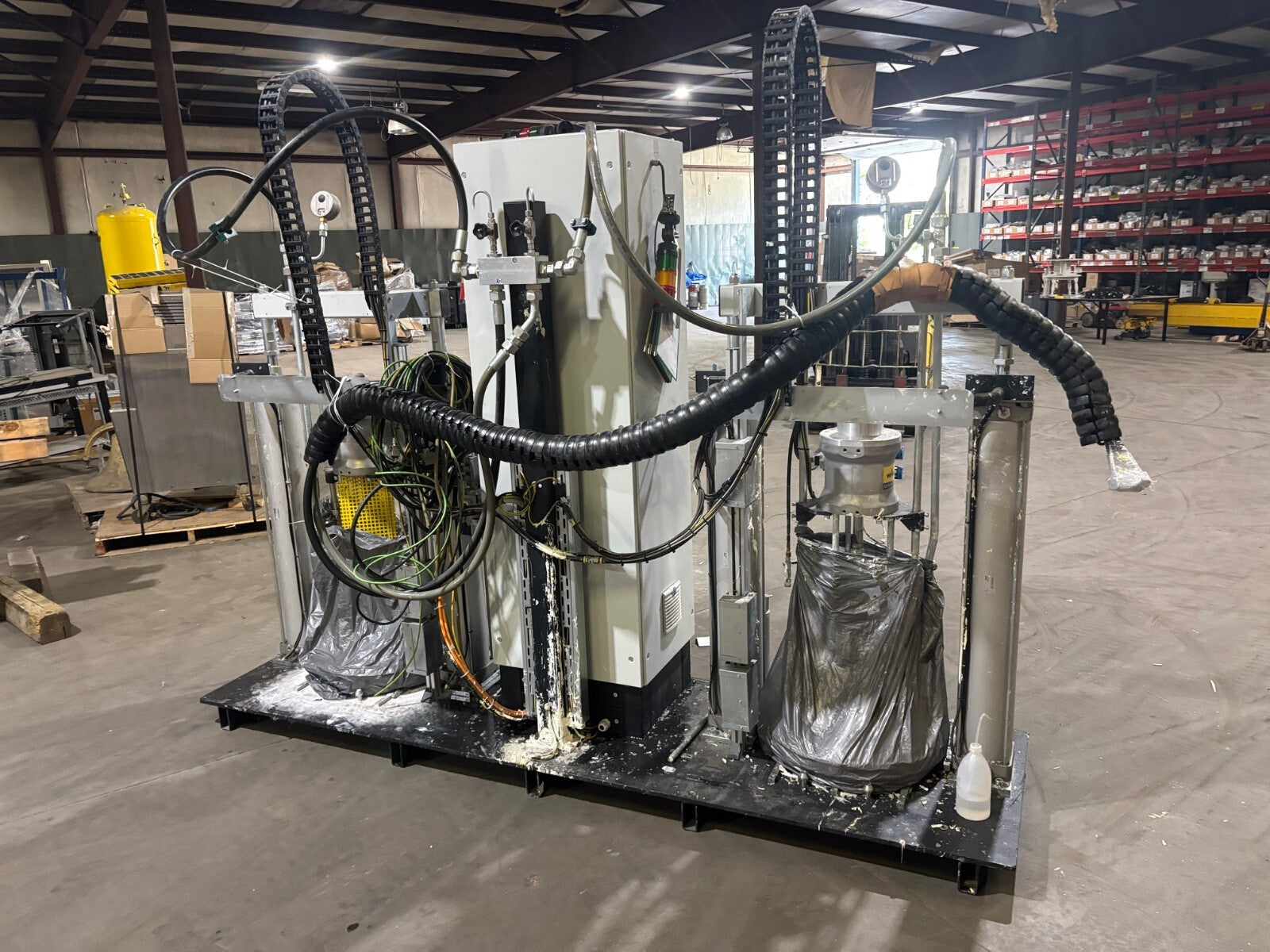 Wagner Conti Flow Meter Mix Dispensing System w/ (2) Feeding Unit 2000 - Maverick Industrial Sales