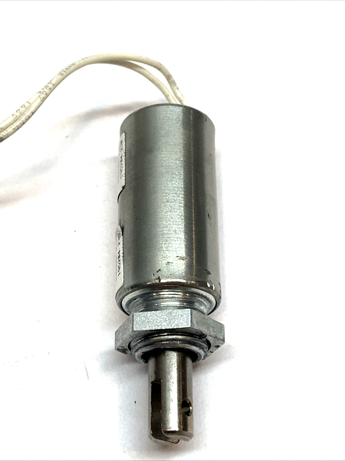 195204-230 | Ledex STA Tubular Pull Solenoid 12VDC 7W 3/4" x 1-1/2" - Used - Maverick Industrial Sales