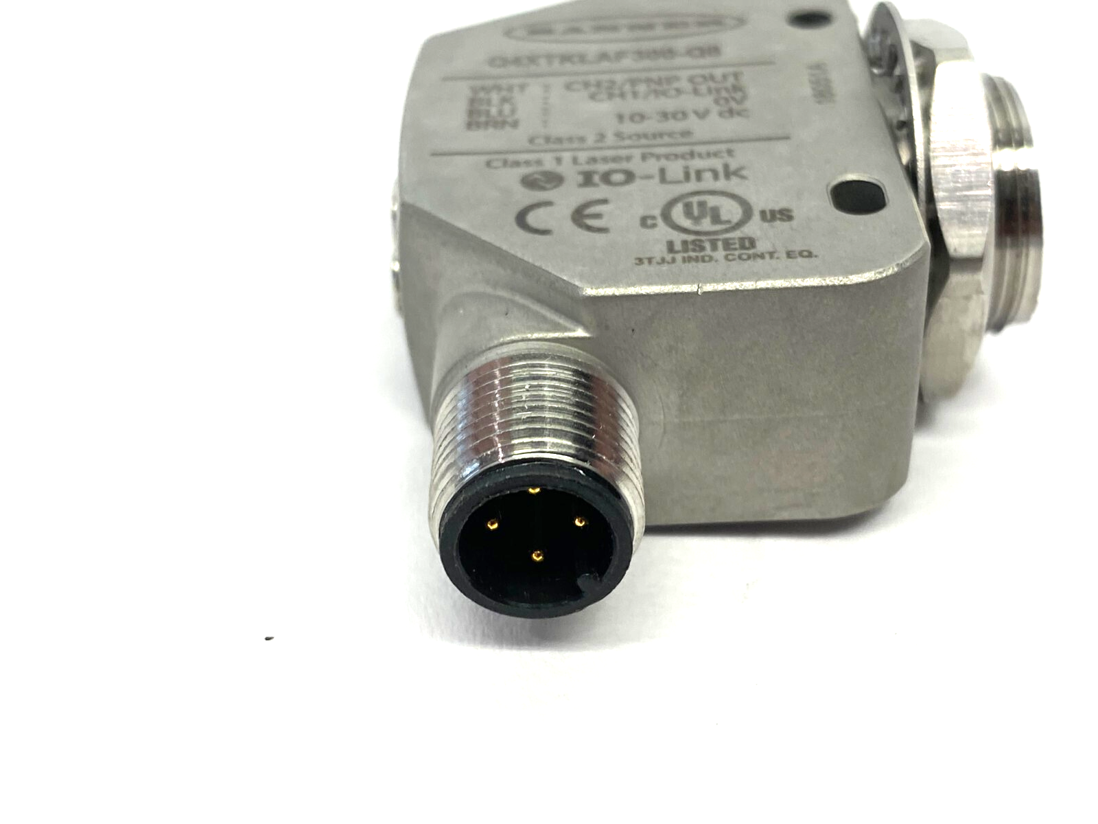 Banner Q4XTKLAF300-Q8 Rugged Laser Distance Sensor Adjustable Field 95301 - Maverick Industrial Sales