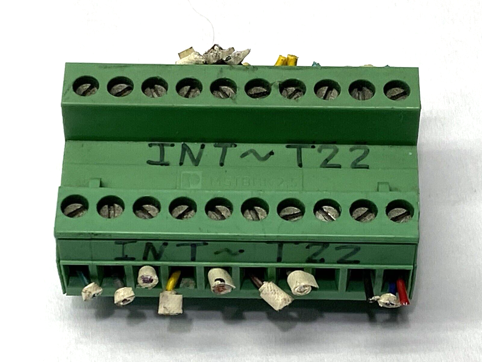 Phoenix Contact MSTBHK2,5 M/F 10-Pin DIN Rail Connectors MSTB 2,5 - Maverick Industrial Sales