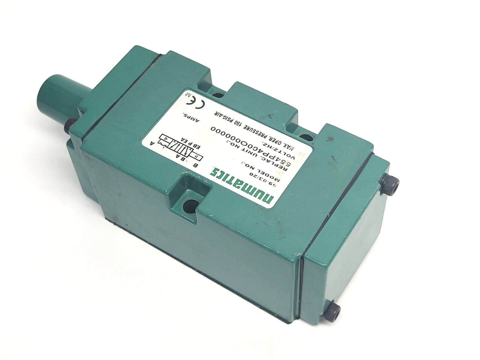 Numatics 554PP400O000000 Pneumatic Pilot Valve - Maverick Industrial Sales