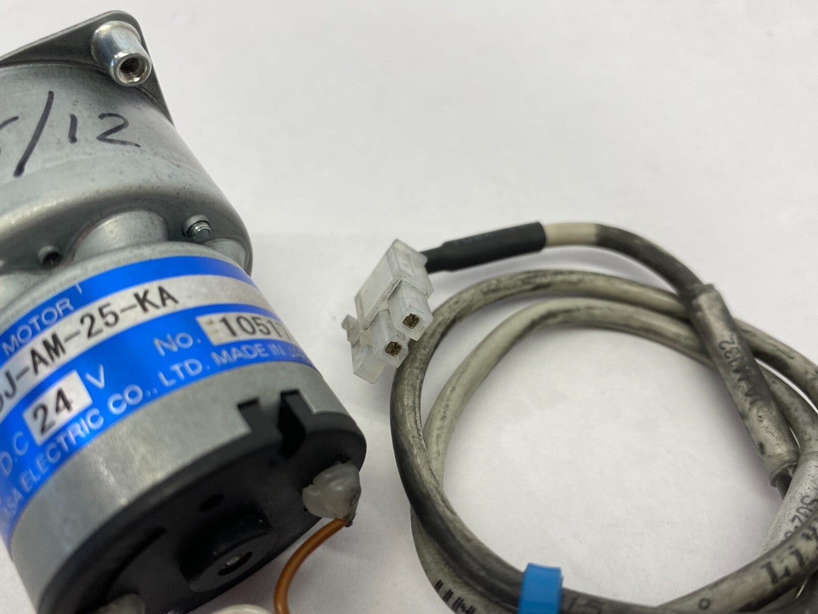 Tsukasa Electric 05J-AM-25-KA DC Geared Motor 24VDC - Maverick Industrial Sales