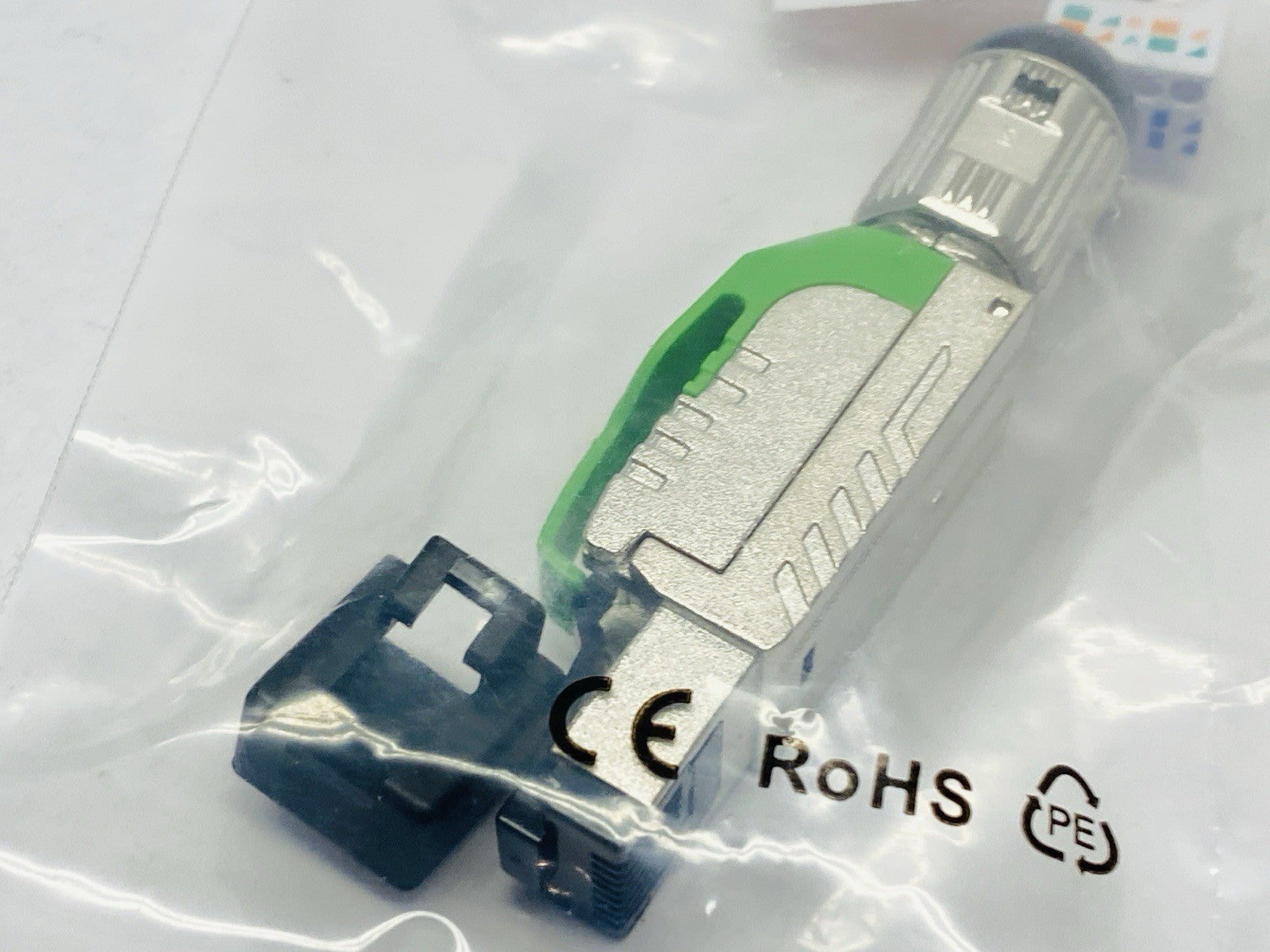 Linkup CON-TLC6ASFT-GN-02 Cat6A RJ45 Wireable Connector 22AWG S/FTP 10G 2-PACK - Maverick Industrial Sales