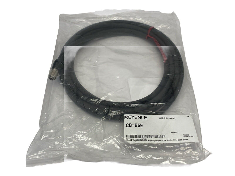 Keyence CB-B5E Head Controller Extension Cable 5m - Maverick Industrial Sales