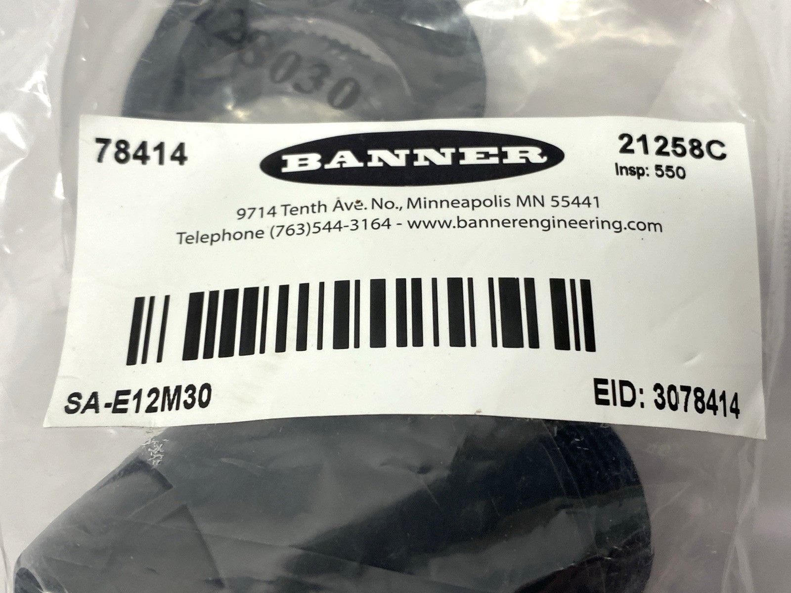 SA-E12M30 | Banner Elevated Mount Base 1/2" 78414 - New - Maverick Industrial Sales