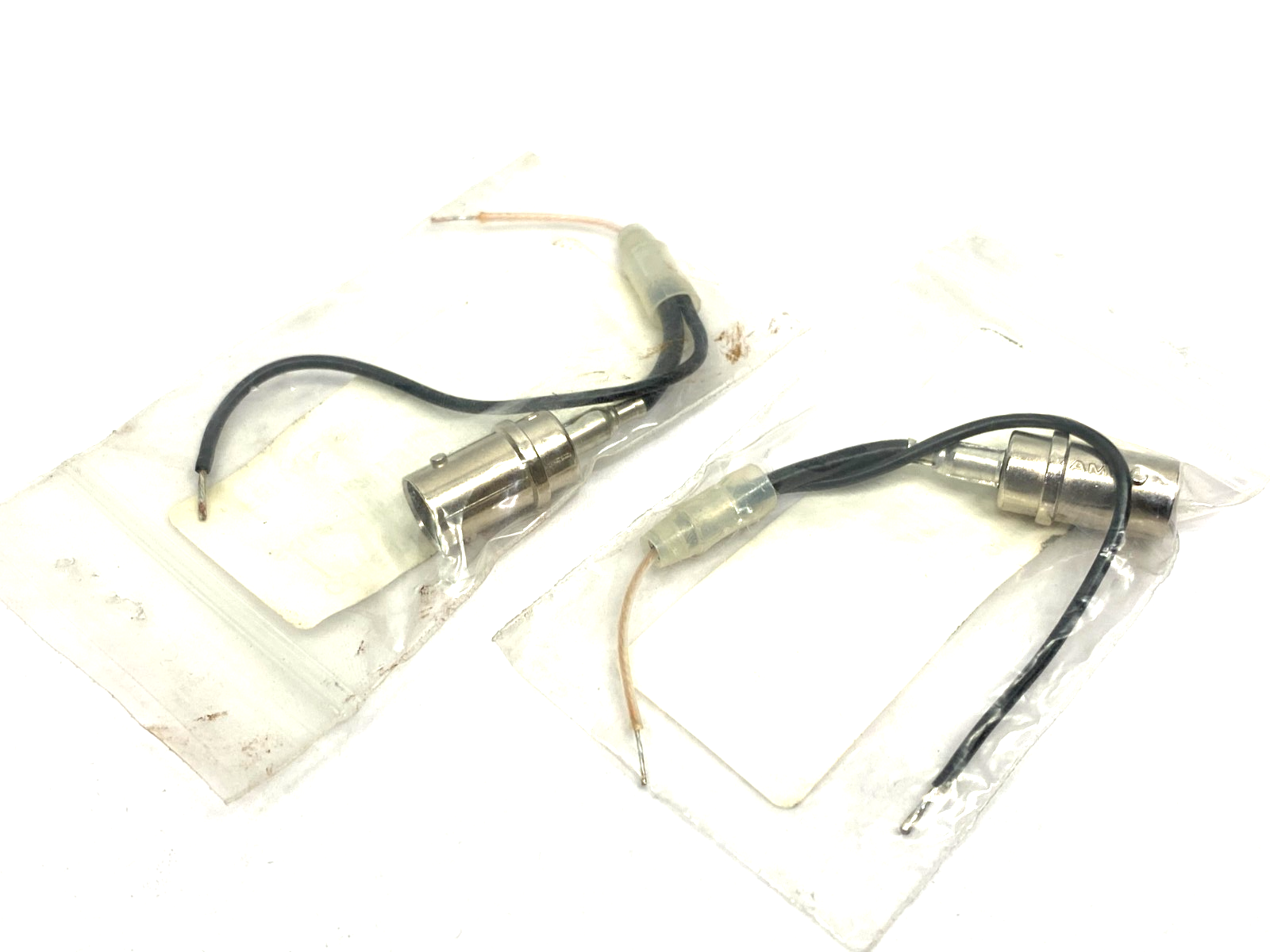 Cole-Parmer 56105-60 Female BNC Connector to Stripped Wires LOT OF 2 - Maverick Industrial Sales