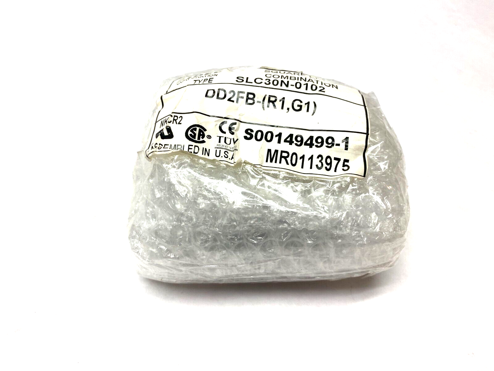IDEC SLC30N-0102-DD2FB Square Light Combination 2-Col SLC30N-0102, DD2FB-(R1-G1) - Maverick Industrial Sales