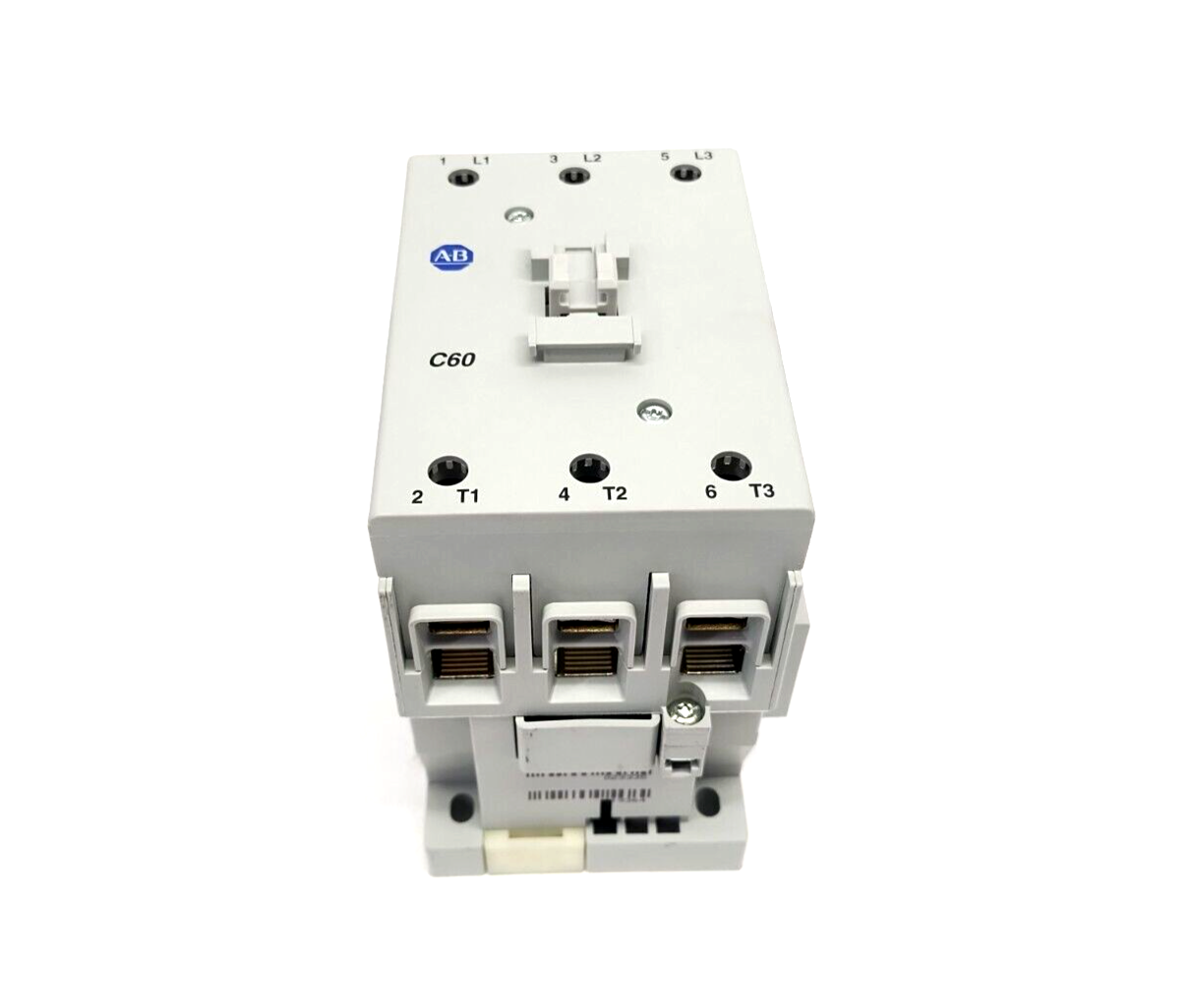 100-C60DJ01 | Allen Bradley Ser B 60A IEC Contactor 24VDC Integrated Diode 1NC 0NO - New – Open Box - Maverick Industrial Sales