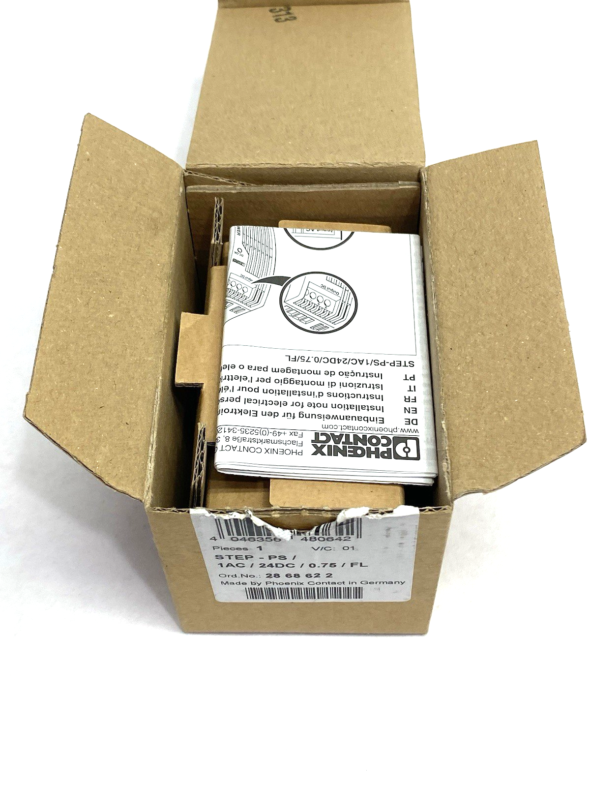 Phoenix Contact STEP-PS/ 1AC/24DC/0.75/FL Primary Switched Power Supply 2868622 - Maverick Industrial Sales