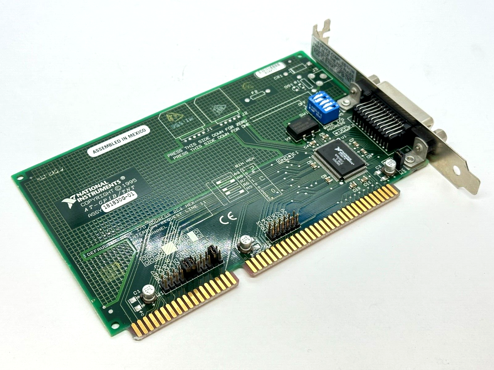 National Instruments 181830G-01 AT-GPIB/TNT Interface PCI Card IEEE-488.2 - Maverick Industrial Sales
