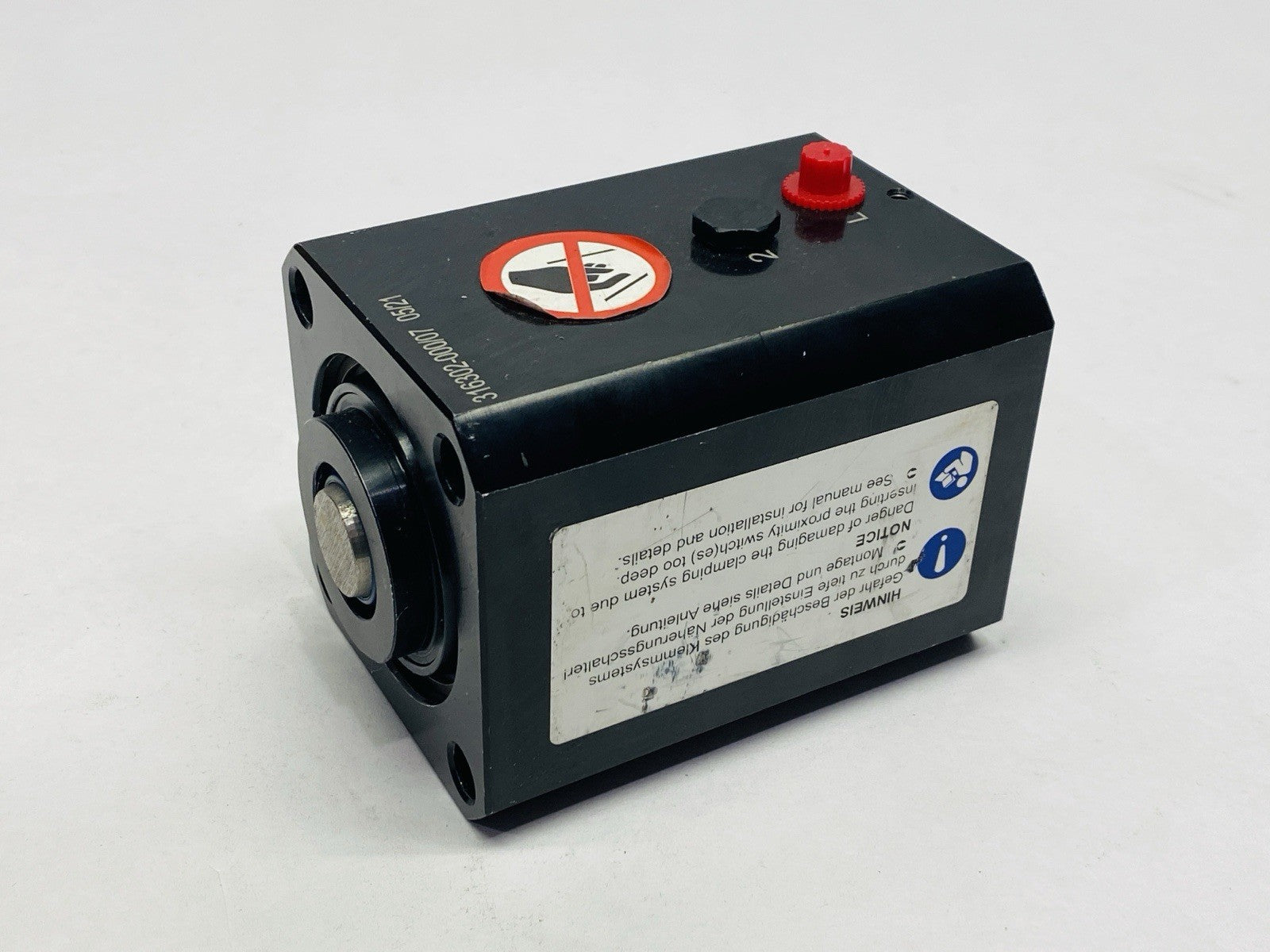 Sitema KFPA 63-20-S KFPA Series Pneumatic Locking Unit 2.2kN - Maverick Industrial Sales